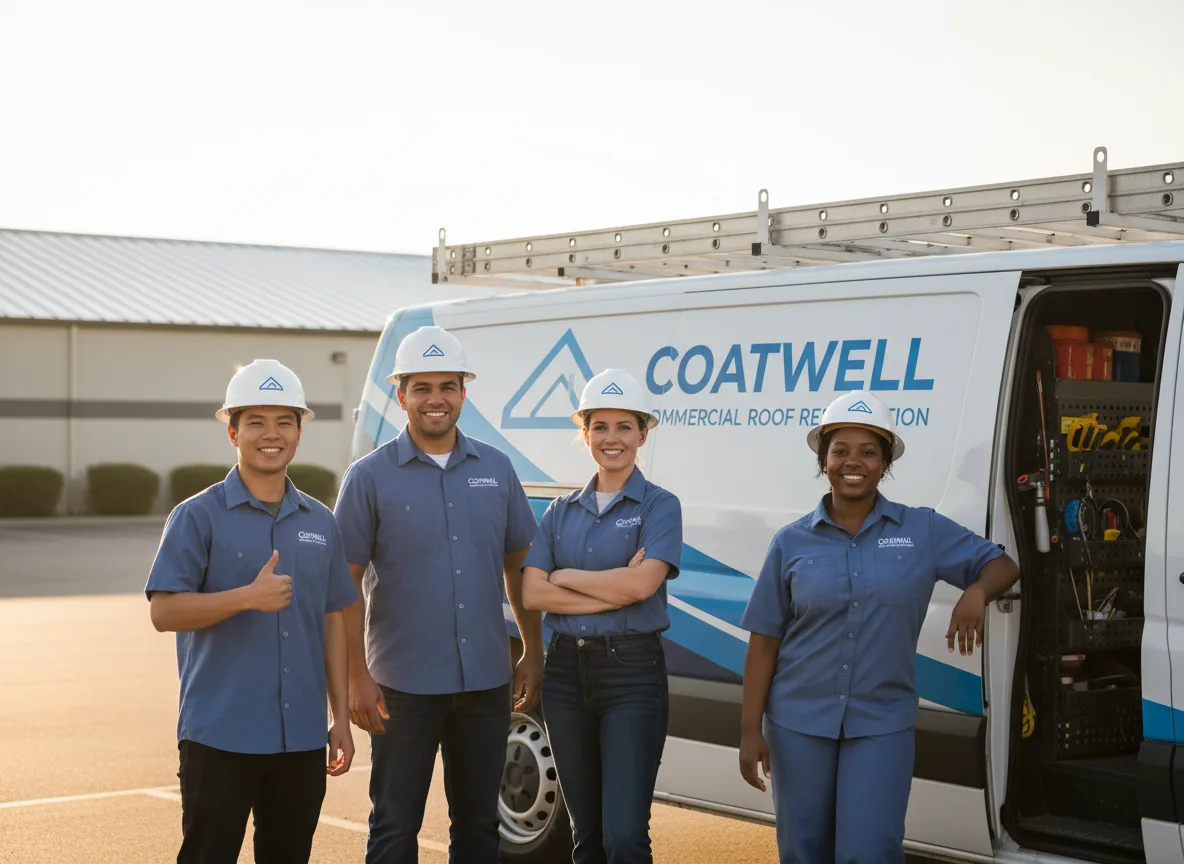 Commercial roof coating company in Hammondsville, OH